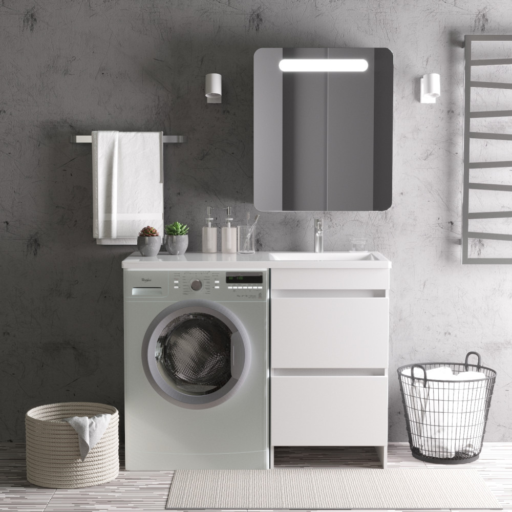 Choisir une machine à laver pour laver dans la salle de bain: paramètres et caractéristiques importants, types, classement des meilleurs modèles, avantages et inconvénients