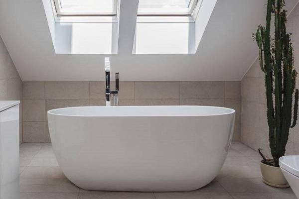 Quel bain choisir, forme et taille - exemples de photos.