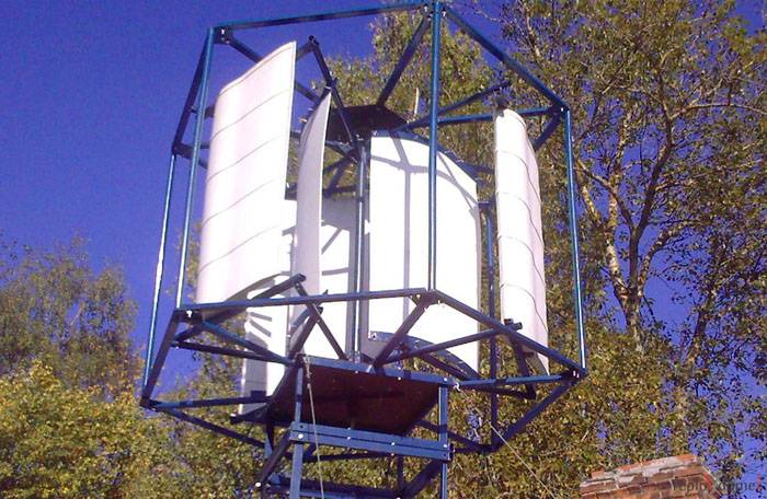 Comment assembler une éolienne de vos propres mains à partir d'une machine à laver