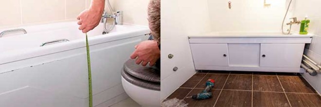 Comment faire un pare-baignoire à faire soi-même: analyse des nuances d'installation