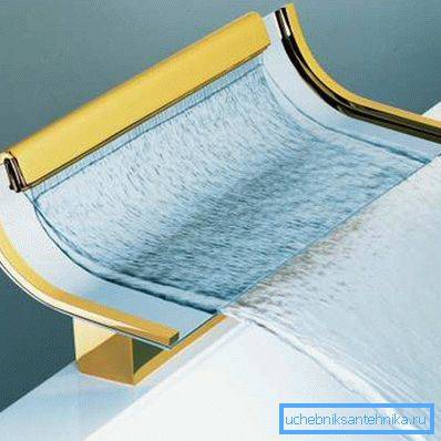 Mitigeur cascade cascade : appareil, avantages et inconvénients + revue des meilleurs fabricants