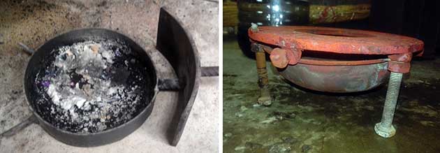 Réchaud à huile moteur usagé : options de conception + exemple de bricolage