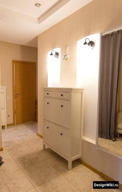 5 façons de sélectionner avec succès des meubles pour agrandir visuellement le couloir