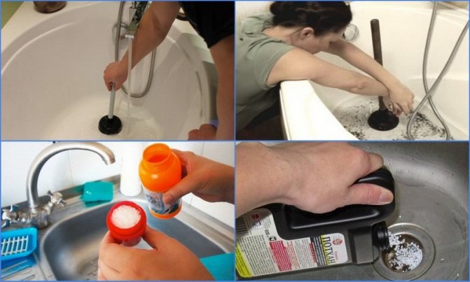 Comment dégager un blocage dans un tuyau dans la salle de bain - voies et moyens