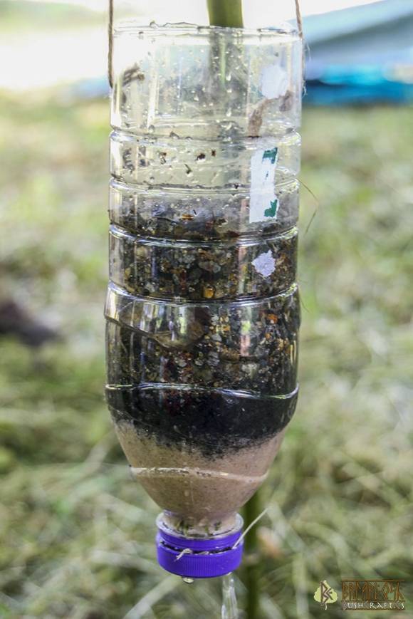 Filtre à eau DIY: comment nettoyer à la maison, méthodes de nettoyage et comment le faire soi-même, options pour les appareils de filtrage faits maison