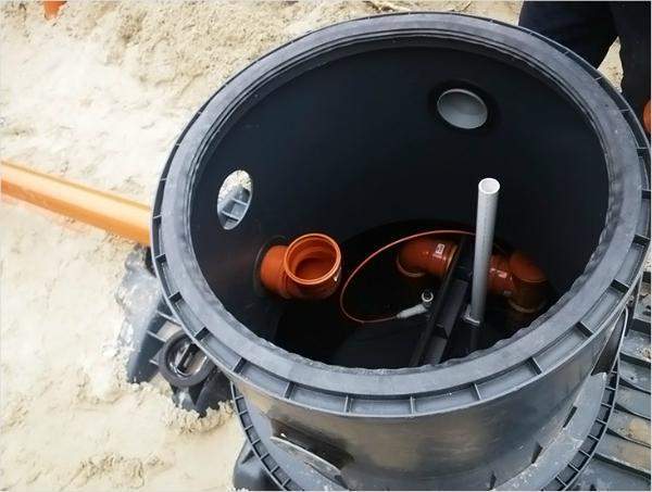 Types de puits pour le système de drainage - le but et les caractéristiques de conception de divers matériaux