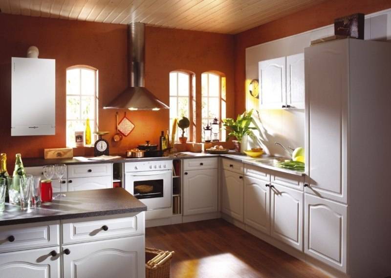 Comment placer et cacher une chaudière à gaz dans la cuisine