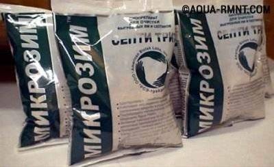 Bactéries pour toilettes à la campagne: principe d'action + conseils pour choisir un médicament