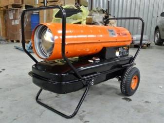 Aperçu des modèles de pistolets thermiques diesel de la société russe Resanta