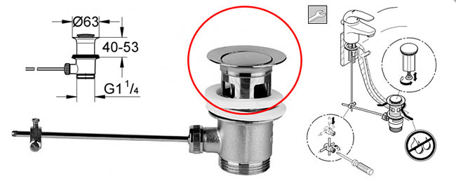 Clapet anti-retour pour une station de pompage : appareil, installation, schémas