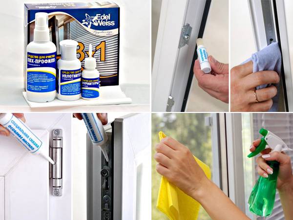 Comment entretenir les fenêtres en plastique de vos propres mains?