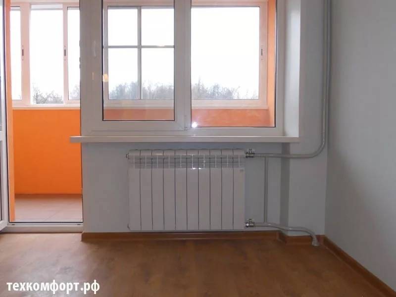 Remplacement d'un radiateur de chauffage (2 sur 3)