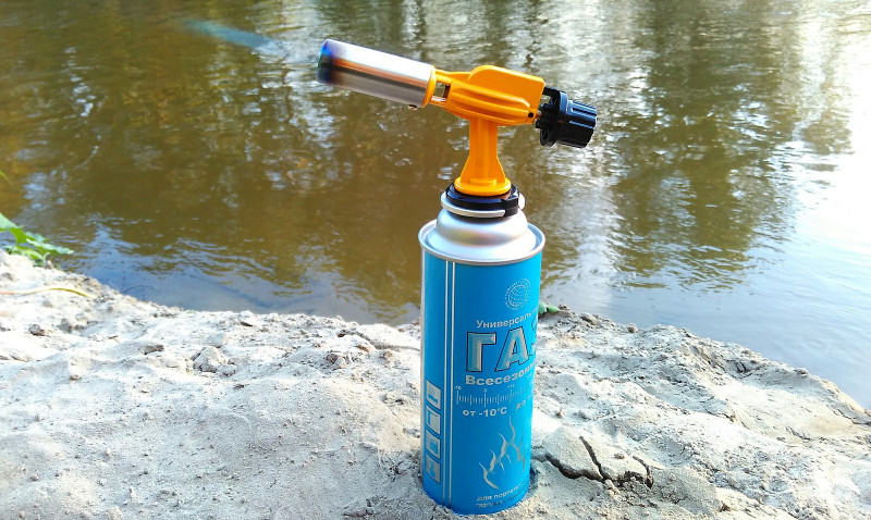 Brûleur à gaz à allumage piézo, brûleur de voyage et portable