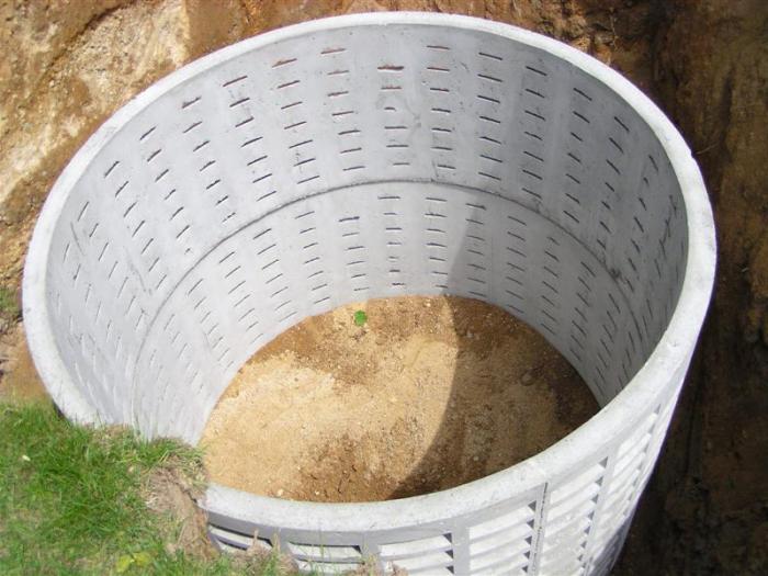 Comment faire des anneaux pour un puisard en béton ou en plastique