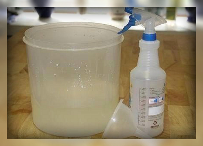 Où verser de l'eau de javel dans la machine à laver : il faut la verser judicieusement