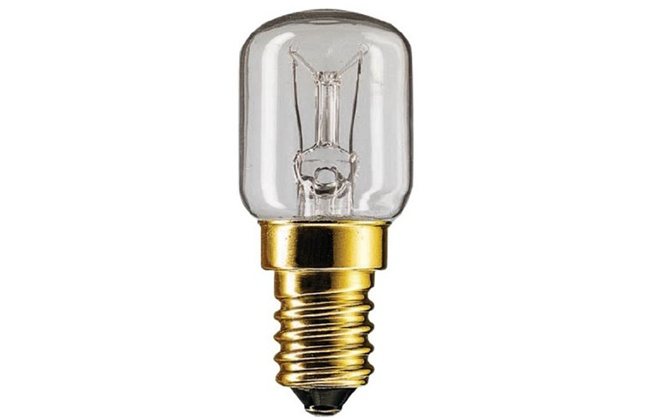 Ampoule de réfrigérateur : caractéristiques, types, règles de sélection + comment la remplacer soi-même