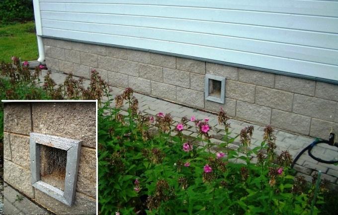 Air dans la fondation en bande: sont-ils nécessaires, combien est-il nécessaire, ventilation en leur absence et comment calculer