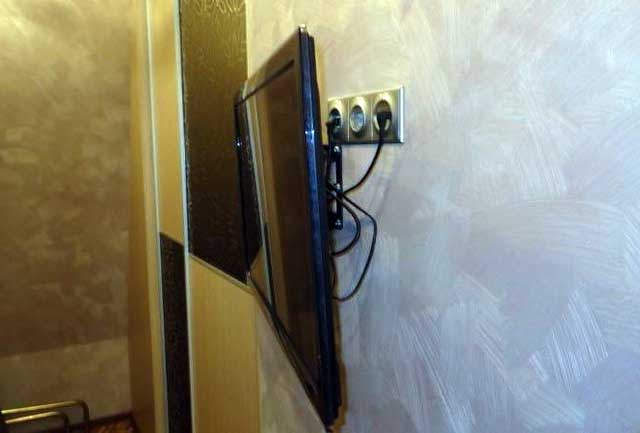 Prise TV - règles et option de montage mural