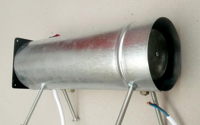 Pistolet thermique à faire soi-même dans le garage - à l'électricité, au gaz, au diesel