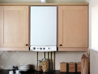 Nuances de conception de la conception d'une chaudière à gaz dans la cuisine