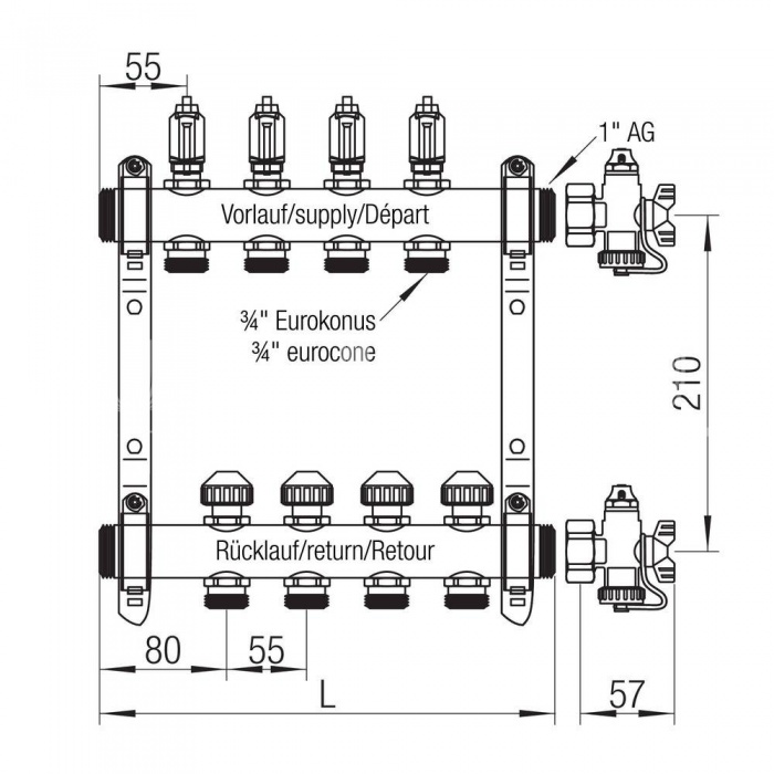 Comment choisir un collecteur de distribution de chauffage