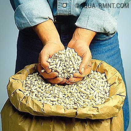 Granulés combustibles : qu'est-ce que c'est pour le chauffage et le combustible photo pour une maison en bois
