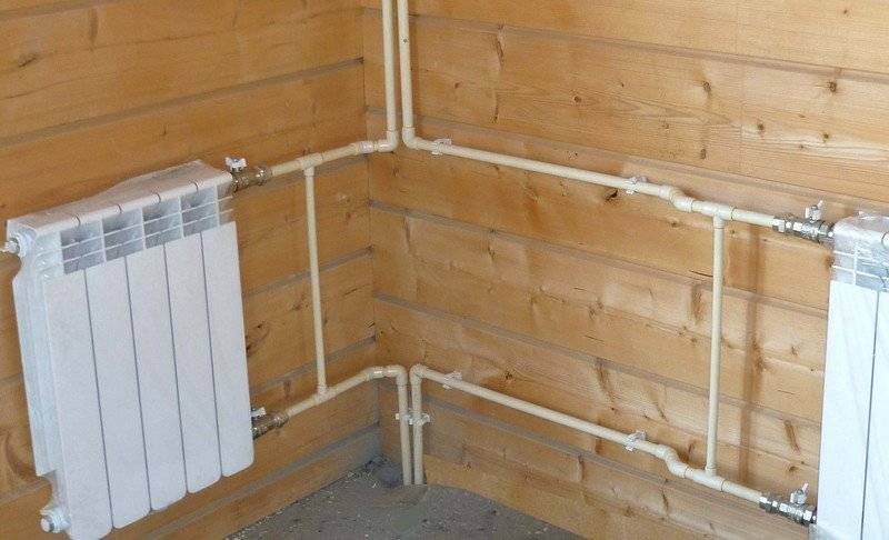 Installation de chauffage à faire soi-même à partir de tuyaux en polypropylène