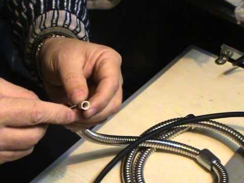 Réparation de tuyau de douche à faire soi-même