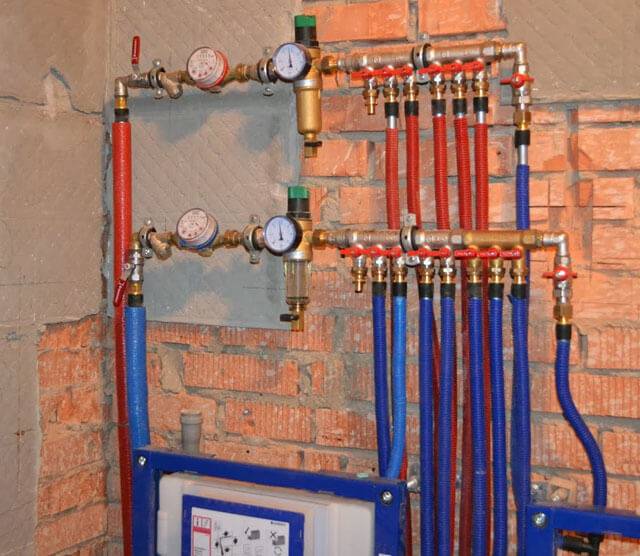 Plomberie dans un appartement: schémas typiques + nuances de conception