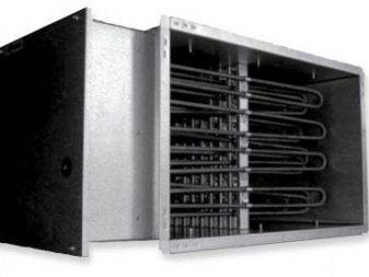 Chauffage de la ventilation d'alimentation dans un appartement: types d'appareils de chauffage, caractéristiques de leur choix et installation
