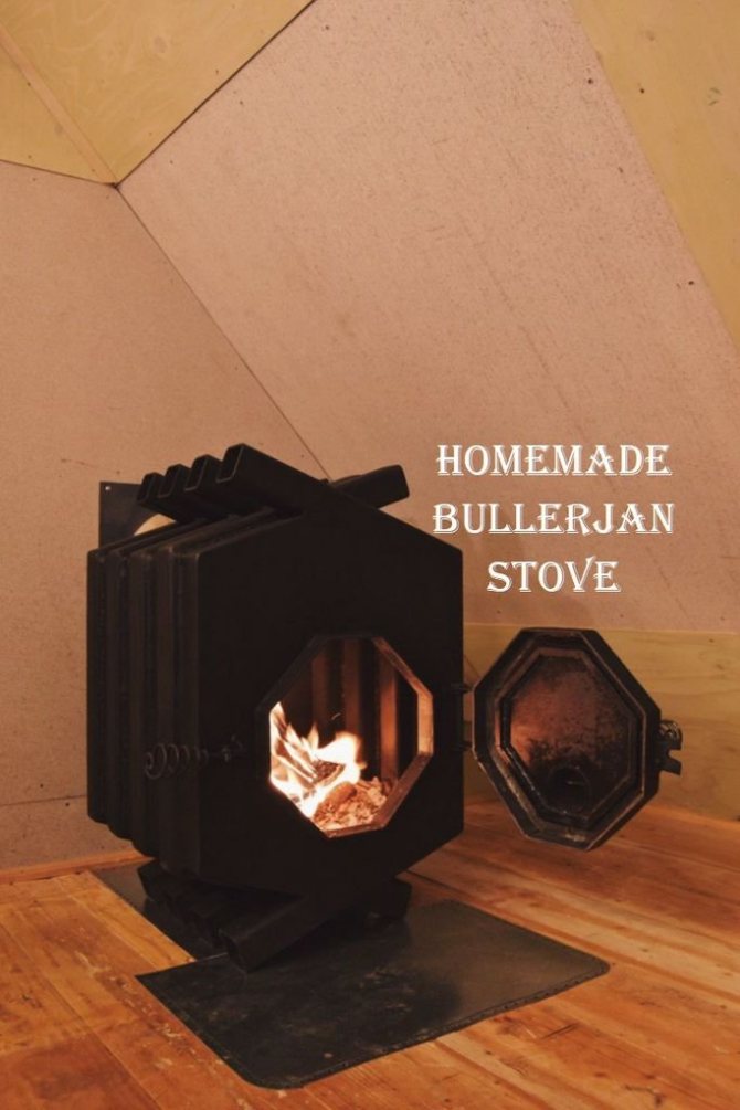 Fabriquer un four Buleryan de vos propres mains à partir d'un tuyau profilé et d'une bouteille de gaz