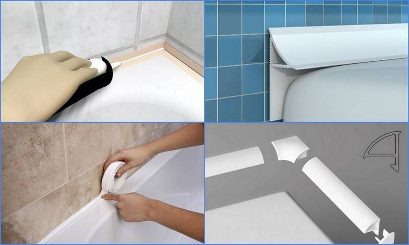 Comment combler l'écart entre la salle de bain et le mur : 9 façons simples