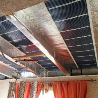 Sélection et pose de film infrarouge pour chauffage au sol