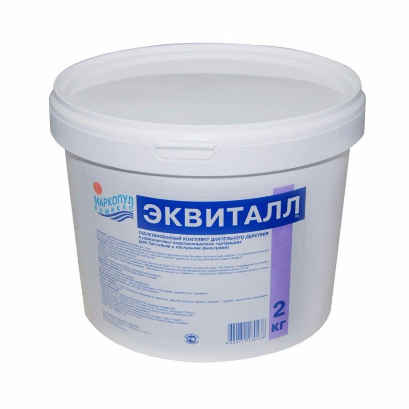 Coagulants pour la purification de l'eau dans la piscine - comment choisir un produit