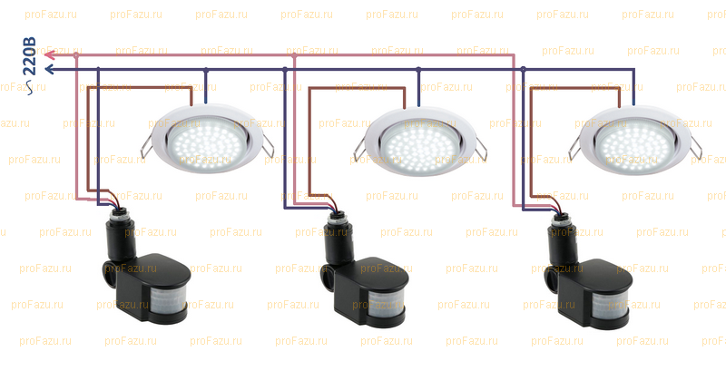Comment connecter un détecteur de mouvement à une ampoule : instructions étape par étape