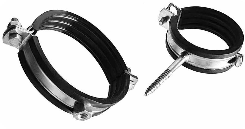 Collier de serrage - comment fixer solidement le pipeline au mur? + vidéo