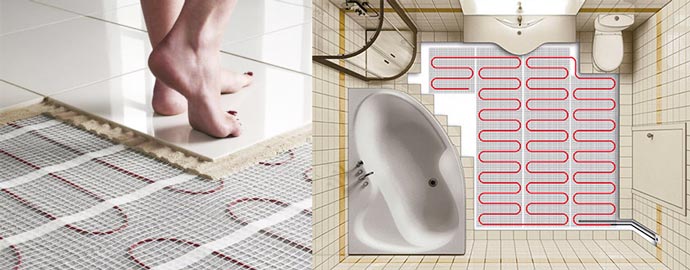 Chauffage au sol électrique à faire soi-même: appareil, notice d'installation