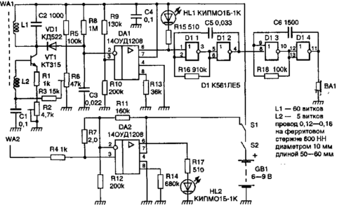 Détecteur de câblage caché à faire soi-même