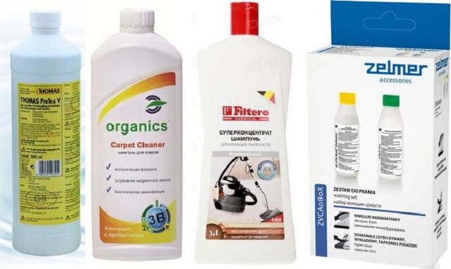 Shampooing pour laver les aspirateurs: quel détergent est préférable de choisir