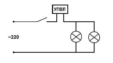 Schémas d'allumage en douceur des lampes à incandescence - description des appareils et options pour les schémas de connexion