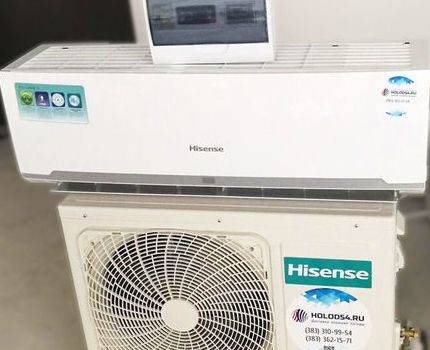 Les meilleurs systèmes split Polair : systèmes de réfrigération TOP-7 + critères de sélection des équipements