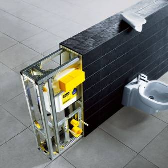 Installation d'installation de toilettes: instructions détaillées pour l'installation d'un WC suspendu