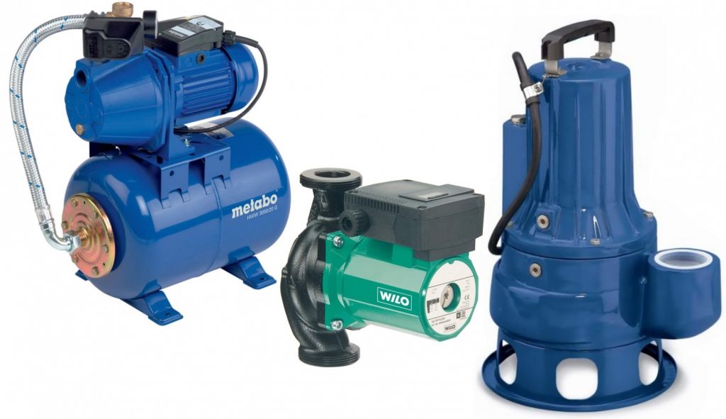 Pompe à eau pour une maison privée - Site sur la plomberie