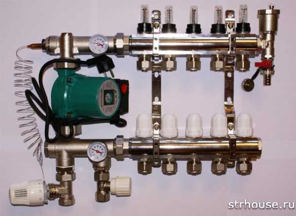 Collecteur pour chauffage: principe de fonctionnement, règles d'installation et de raccordement