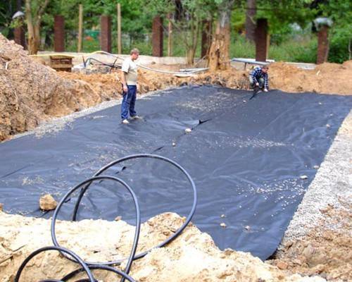 Puits de sable polymère: dispositif, avantages et inconvénients, règles d'installation
