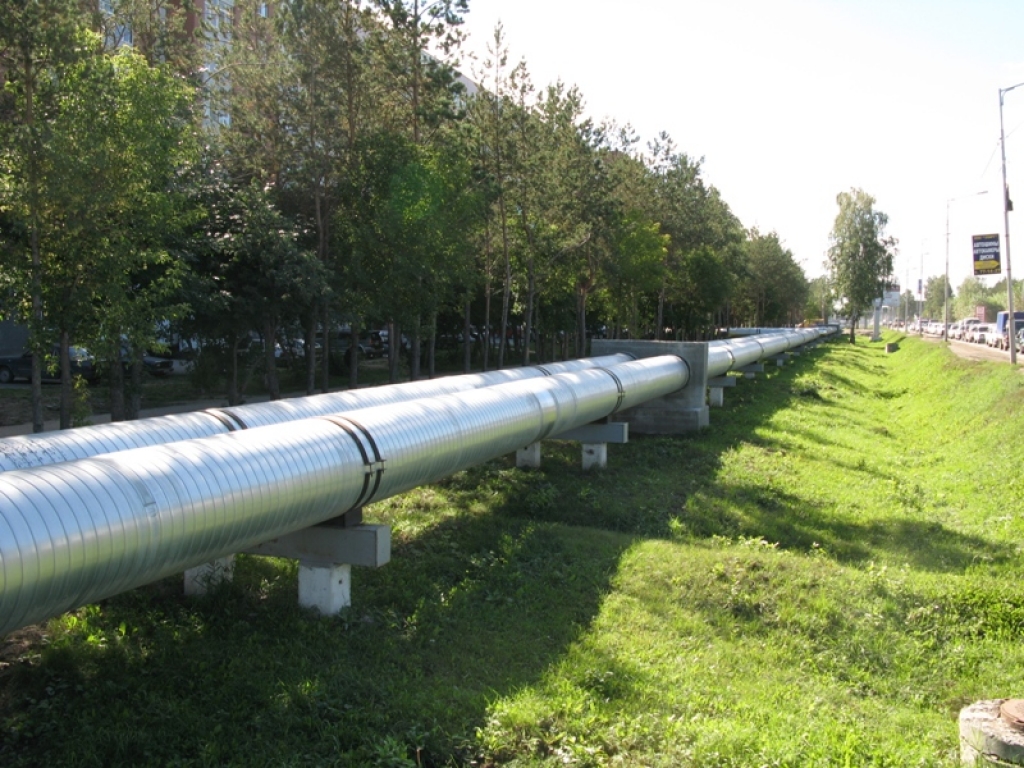 Caractéristiques de l'appareil du gazoduc principal