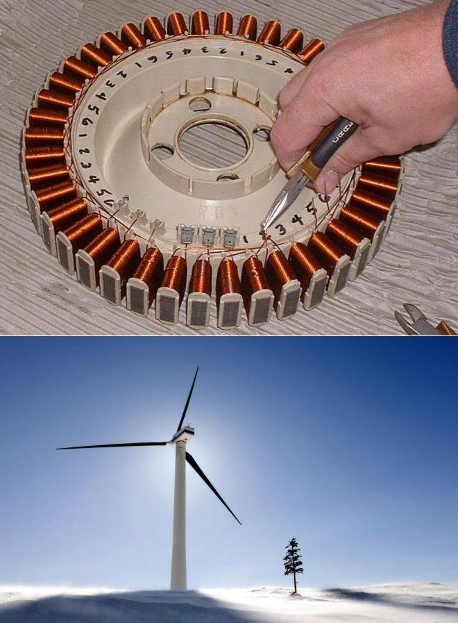 Éolienne bricolage