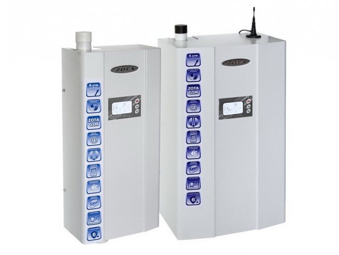 Chaudières à combustible solide Zota - revues et gammes de modèles