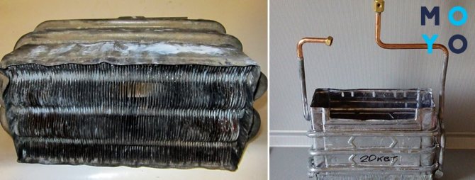 Réparation d'échangeur de chaleur à colonne de gaz à faire soi-même