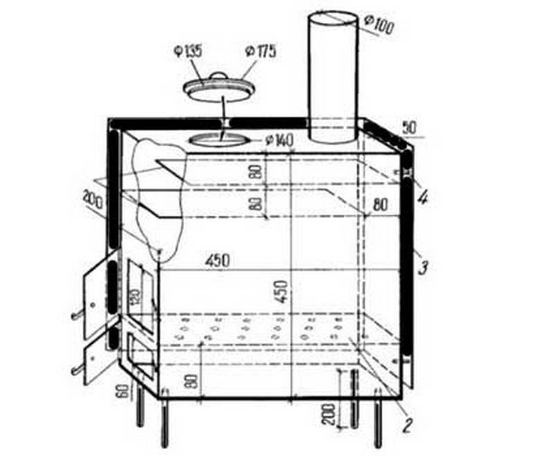 Nous fabriquons un chauffage au gaz de nos propres mains pour le garage